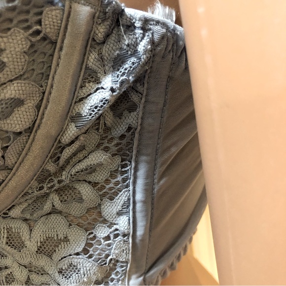 Maidenform Blue Lace Bra with Long Midriff, Size 38B - Picture 2 of 5